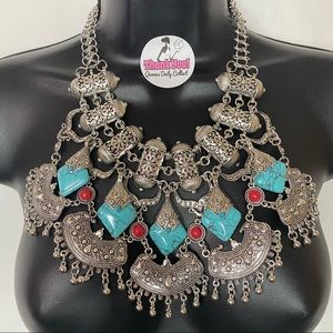 Bohemian Tribal Vintage Necklace